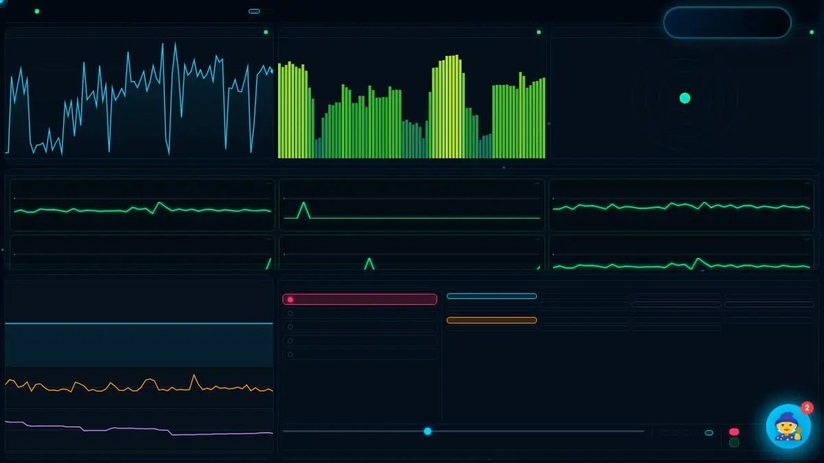 WebTransport Telemetry Wall — live QUIC monitoring